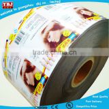 Tissue paper plastic film roll