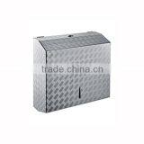 Waterproof Shining Stainless Cuboid Wall Mounted Home Paper Holder thumbnail-4