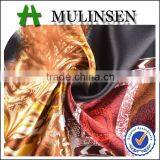 Shaoxing Textile Polyester 50D Floral Printed Satin Fabric/ Satin Nightgown Fabric thumbnail-1