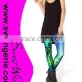 Wholesale! Newest Design Galaxy Leggings JELLYFISH PINK LEGGINGS thumbnail-2