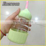 China Products Camping Glass Cup for Coffee Hot or Cool Coffee Beautiful Glass Cup for Coffee thumbnail-4