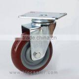 Swivel Double Bearings PU Caster, Swivel Medium Duty PVC Caster thumbnail-1