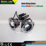 High Quality Universal 3inch 64mm 30W LED Fog Angel Eyes Light With Optical Glass Lens for Most of Cars