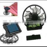 Hot Sale Mini Solar Fan With Clip and Battery thumbnail-1
