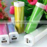 New Product 2016 Mini Portable Lipstick 2200mah Power Banks for Iphone 5 6 6s thumbnail-5