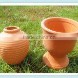 Trophy Shape Terracotta Flower Pot With Trophy Design thumbnail-2