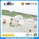 PVC or TPU Inflatable Floating Water Ball With Tizip Zipper For Pool Games thumbnail-6
