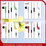 2016 Bright Color New Designed Promotion Braided Wired Earbuds for Mobile Phone thumbnail-6