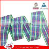 High Quality Various Plaid Ribbon/Scottish Style Ribbon for Garments Accessories thumbnail-4