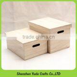 Original Wood Material Storage Box Mdf Box With Lid for Shoes thumbnail-3