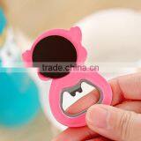 Wholesale Custom Cheap PVC Fridge Magnet Bottle Opener for Cola Drink thumbnail-6