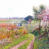 landscape tree oilpainting on canvas wholesale oil painting knife canvas painting