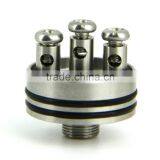 UD RDA Vapoir Tank IMP Atomizer With Wide Spiral Drip Tip for Huge Vapor RDA Vaporizer thumbnail-6