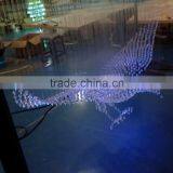 RGB Color Mess & DMX 512 Acrylic Fiber Optic Crystal Chandelier thumbnail-4