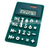 Soft Silicon Rubber Flexible Calculator