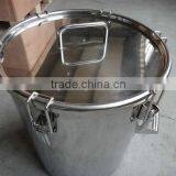 Stainless Steel Drum Set With Pull Down Locking thumbnail-1