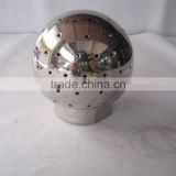 stainless steel sanitary fixed cleaning ball