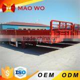 China Manufacturer 3 Axles Cargo Carrier Side Wall Semi Trailer Cheap Price for Sale thumbnail-2