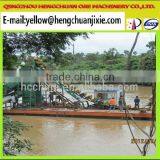 Small Gold Mining Dredger in River thumbnail-5