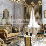 Italian-Style Collection of Classic Curtain, Luxury Jacquard Drop Door Curtain, Noble Embroideried Drape Curtain thumbnail-3