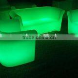 PE LED Modern Sofa Furniture / Night Club Plastic Sofa Set/ Glow Led Sofa thumbnail-3