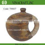 Vietnam Antique Spun Bamboo Vase thumbnail-1