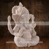 Wedding Gift Resin Sandstone Hindu God Lord Ganesha Idol Figurine thumbnail-3