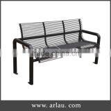 Street Outdoor Steel Seating Bench thumbnail-1