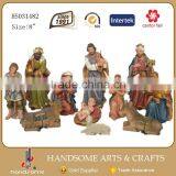 8 Inch High Quality Christian Jesus Christ Nativity Set thumbnail-2