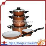 4 Piece Soup Pot and 1 Fry Pan and 1 Stock Pot Cookware Wholesale Chinese Aluminium Kitchenware thumbnail-1