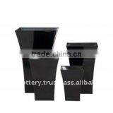 AQF Galvanized Zinc Vase,Galvanized Zinc Watering Can , Zinc Pot Planter, Zinc Planter for Gardening and Household thumbnail-1