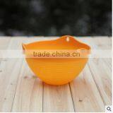 Home Garden Plastic Flower Pot Hanging Planter With Iron Chain thumbnail-5