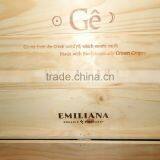 Unfinished Cheap Wooden Wine Box thumbnail-3