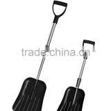 14" Plastic Snow Shovel With Long Metal Handle thumbnail-6