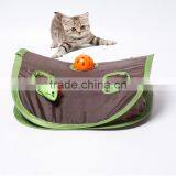 Pet Cat Mice Intelligence Play Toys Bell Tent With 9 Holes Cat Play Tunnel thumbnail-2