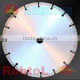 Segmented Small Diamond Blade for Fast Cutting Hard and Dense Material (GEHD)