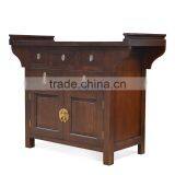 Buffet Console Oriental Japan Natural Teak Wood Furniture, Handmade Buffet Teak Wood Japan thumbnail-4