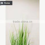 63 Inch Nature Look Artificial Grass Potted Onion Grass With Weed Fake Pots Plant thumbnail-3