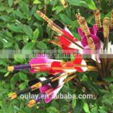 Fancy Bamboo Arrows With Colorful Bowstrings thumbnail-3