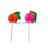 Art Toothpick Christmas Decoration Cocktail Decoration for Party 3D Fruit Toothpicks thumbnail-3