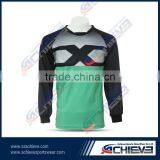 High Quality custom subliamtion 100%polyester men fishing jerseys