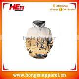 Hongen apparel Custom sublimation cheap hoodies man