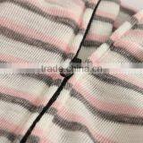 100%Merino Wool Kids Thermal Underwear Stripe Zip Long Johns for 4-12years Old thumbnail-6