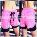 Workout Sport Sexy Yoga Shorts Fitness Running Gym Women Compression Tight Shorts thumbnail-1