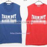 Men Tank Top, 100% Cotton, Sreen Printing thumbnail-4