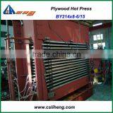High Quality Hydraulic Plywood Hot Press Machine, BY214x8-6/15 thumbnail-5