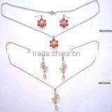 CZ Stone Necklace Sets, Fashion CZ Necklace Sets,costume Jewelry Sets,trendency Jewelry Sets, Quality Jewelry Sets,woman Jewelry thumbnail-1