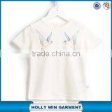 High Quality Latest Custom Brand Girls t Shirts Wholesale Kids T-shirts