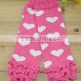 Wholesale Baby Ruffle Heart Pattern Kids Lovely Leg Warmers thumbnail-2