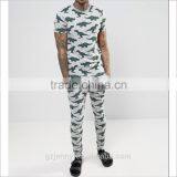 2017 Wholesale New Men's Pajamas Tops And Shorts For Summer thumbnail-1